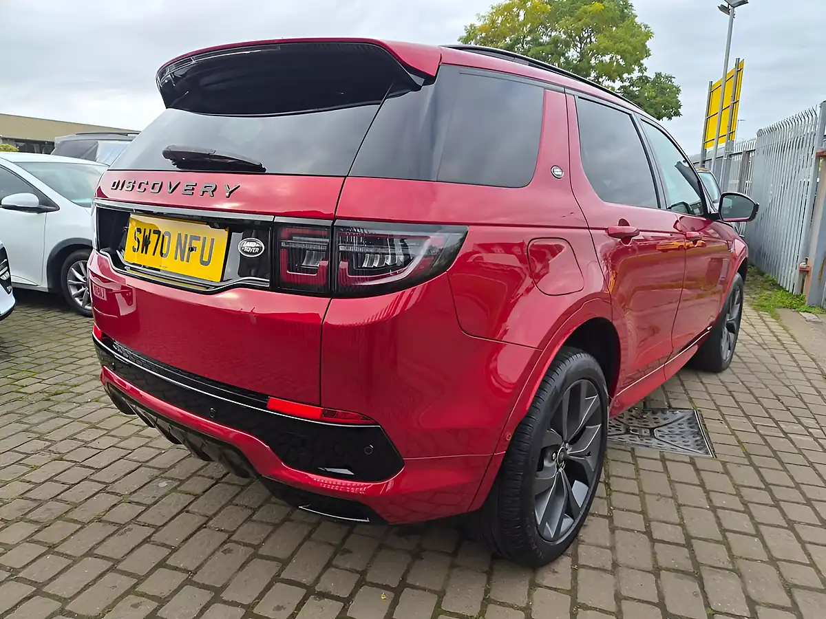 Used 2021 Land Rover Discovery Sport R-Dynamic Se Red - Interior and Exterior details 6