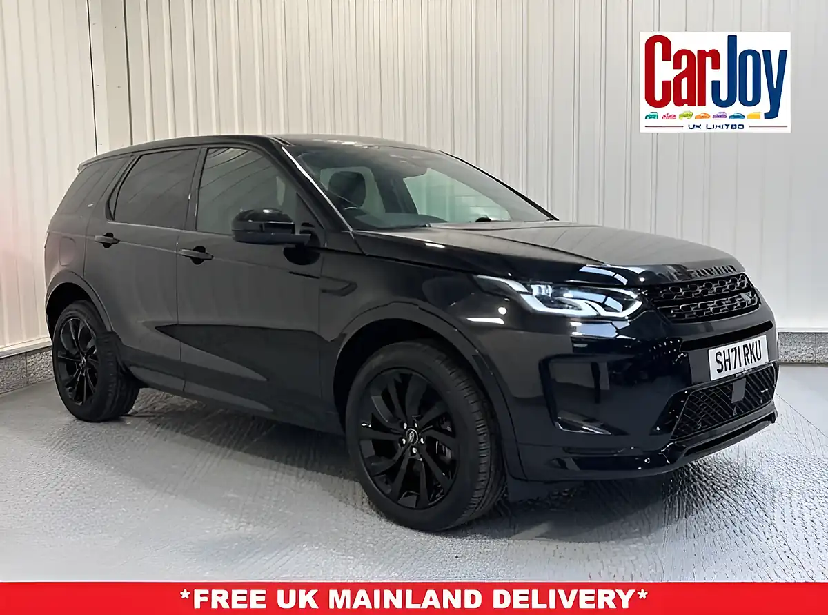 Used 2021 Land Rover Discovery Sport R-Dynamic Se Santorini Black - Front View