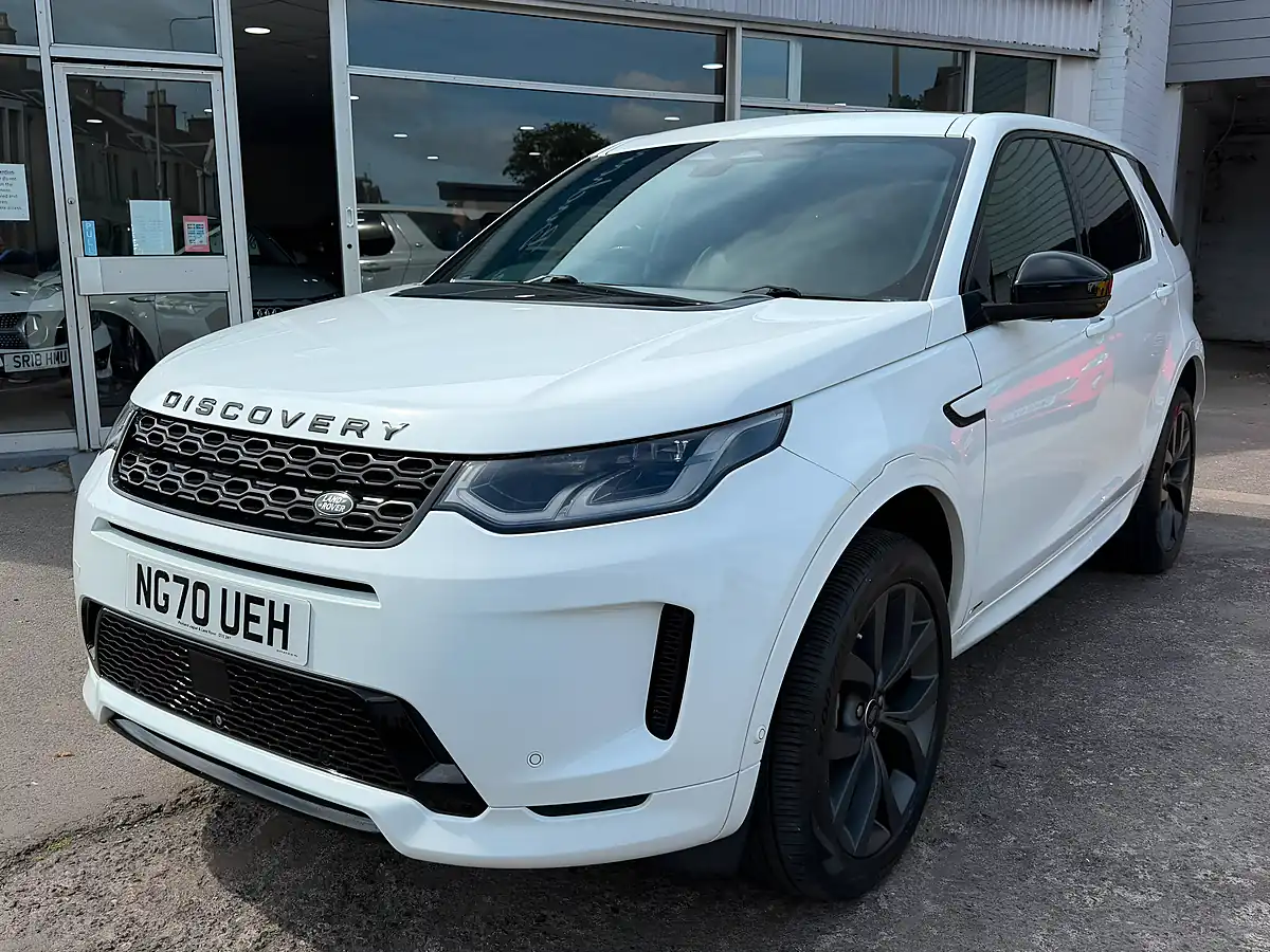 Used 2021 Land Rover Discovery Sport R-Dynamic Se White - Interior and Exterior details 2
