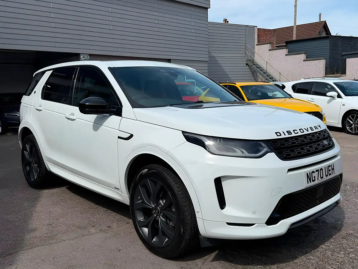 Used 2021 Land Rover Discovery Sport R-Dynamic Se White - Interior and Exterior details 3