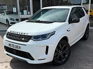 Used 2021 Land Rover Discovery Sport R-Dynamic Se White - Interior and Exterior details 5