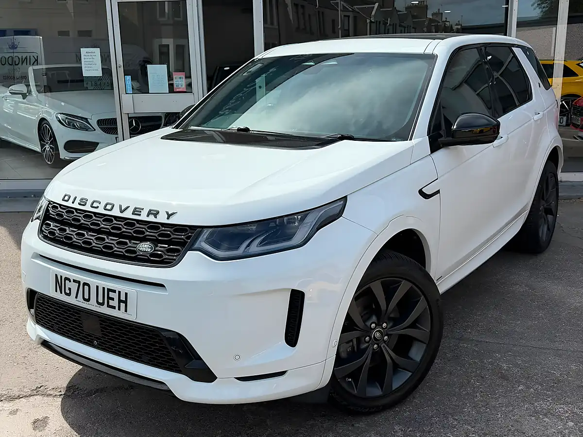 Used 2021 Land Rover Discovery Sport R-Dynamic Se White - Interior and Exterior details 5
