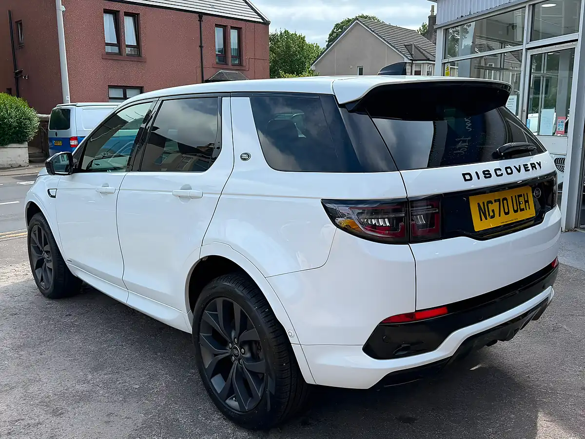 Used 2021 Land Rover Discovery Sport R-Dynamic Se White - Interior and Exterior details 6