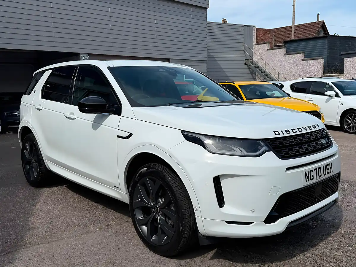 Used 2021 Land Rover Discovery Sport R-Dynamic Se White - Interior and Exterior details 7