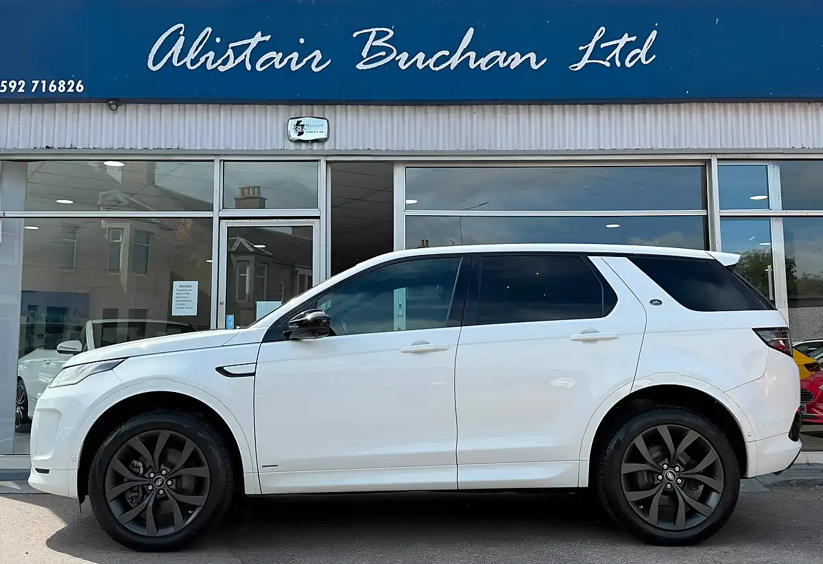 Used 2021 Land Rover Discovery Sport R-Dynamic Se White - Interior and Exterior details 8