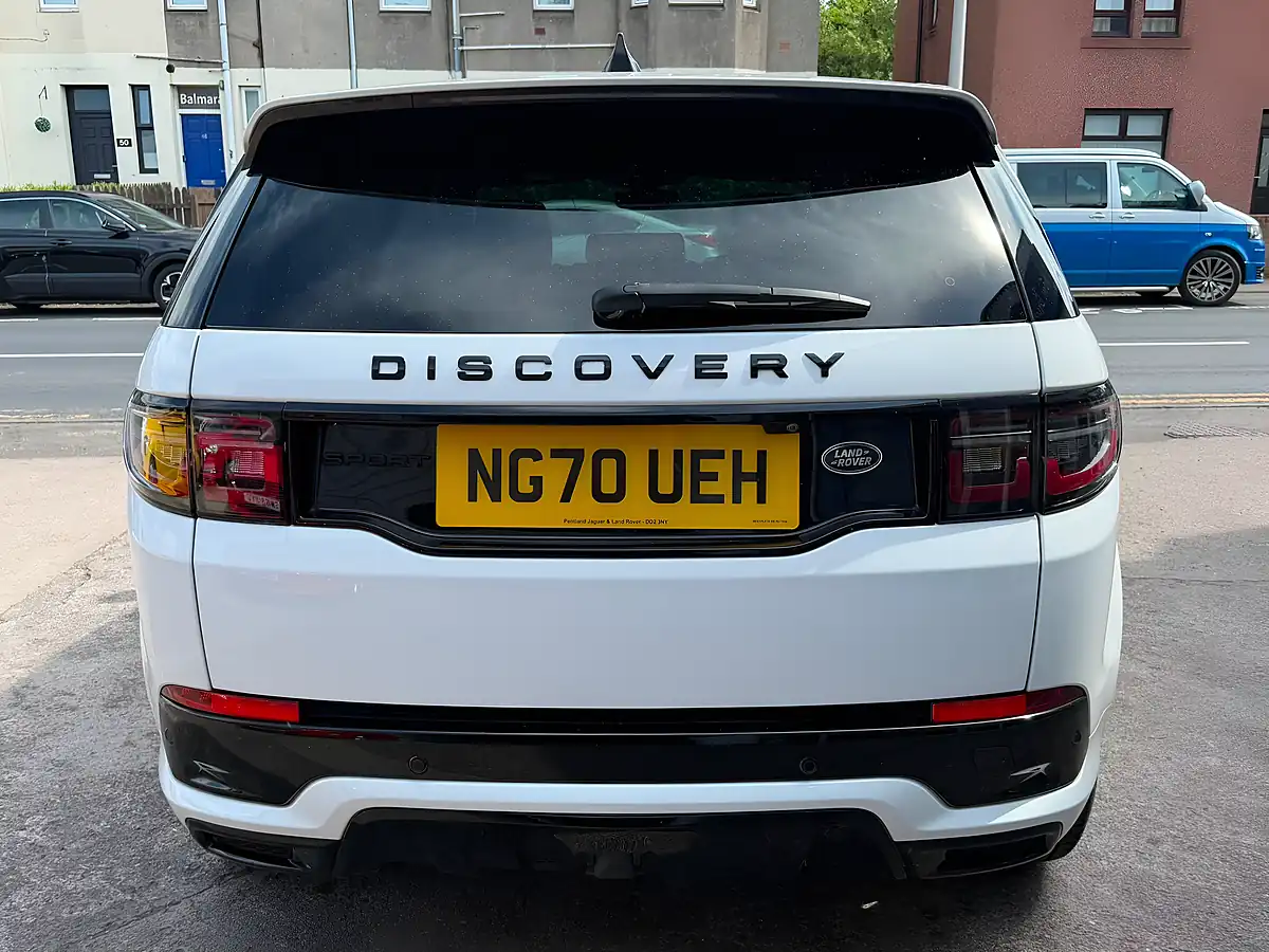 Used 2021 Land Rover Discovery Sport R-Dynamic Se White - Interior and Exterior details 9