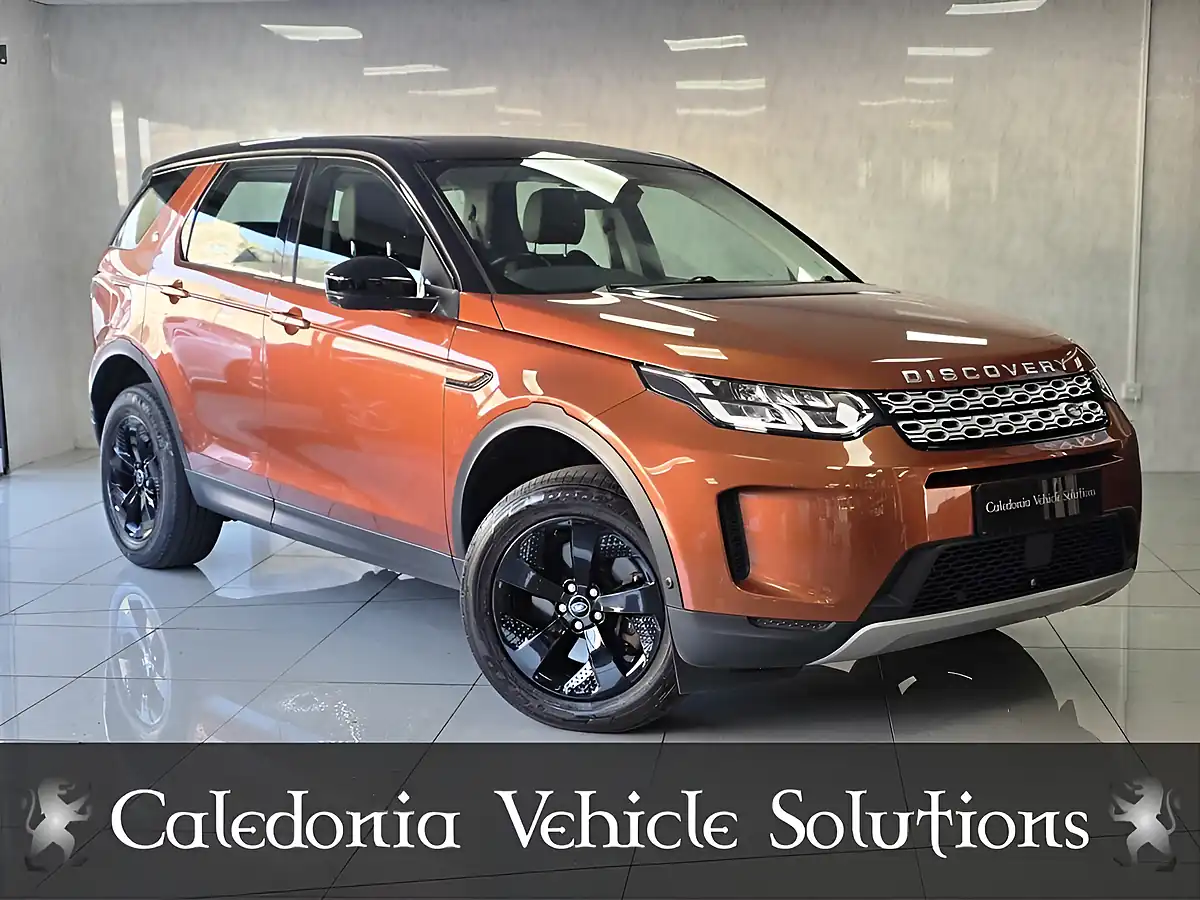 Used 2021 Land Rover Discovery Sport S Orange - Front View