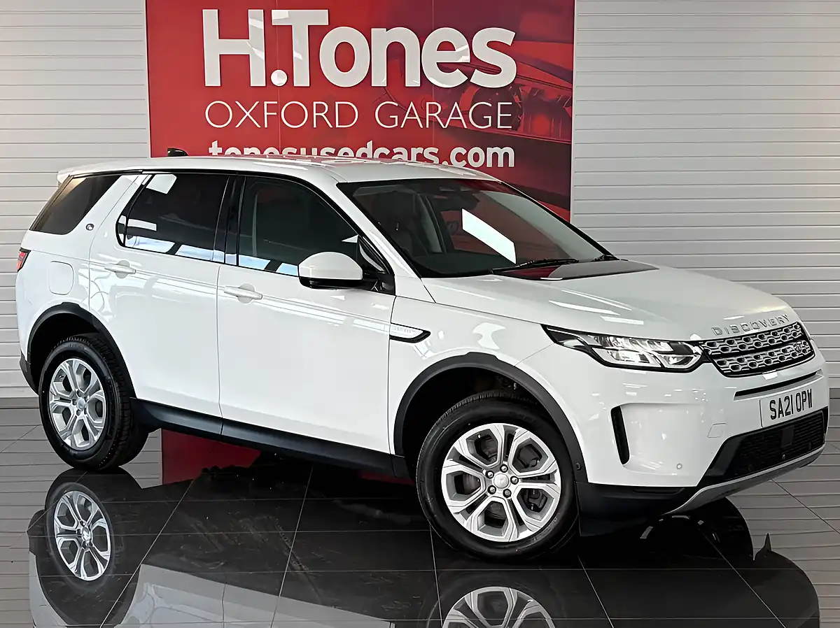 Used 2021 Land Rover Discovery Sport S White - Front View