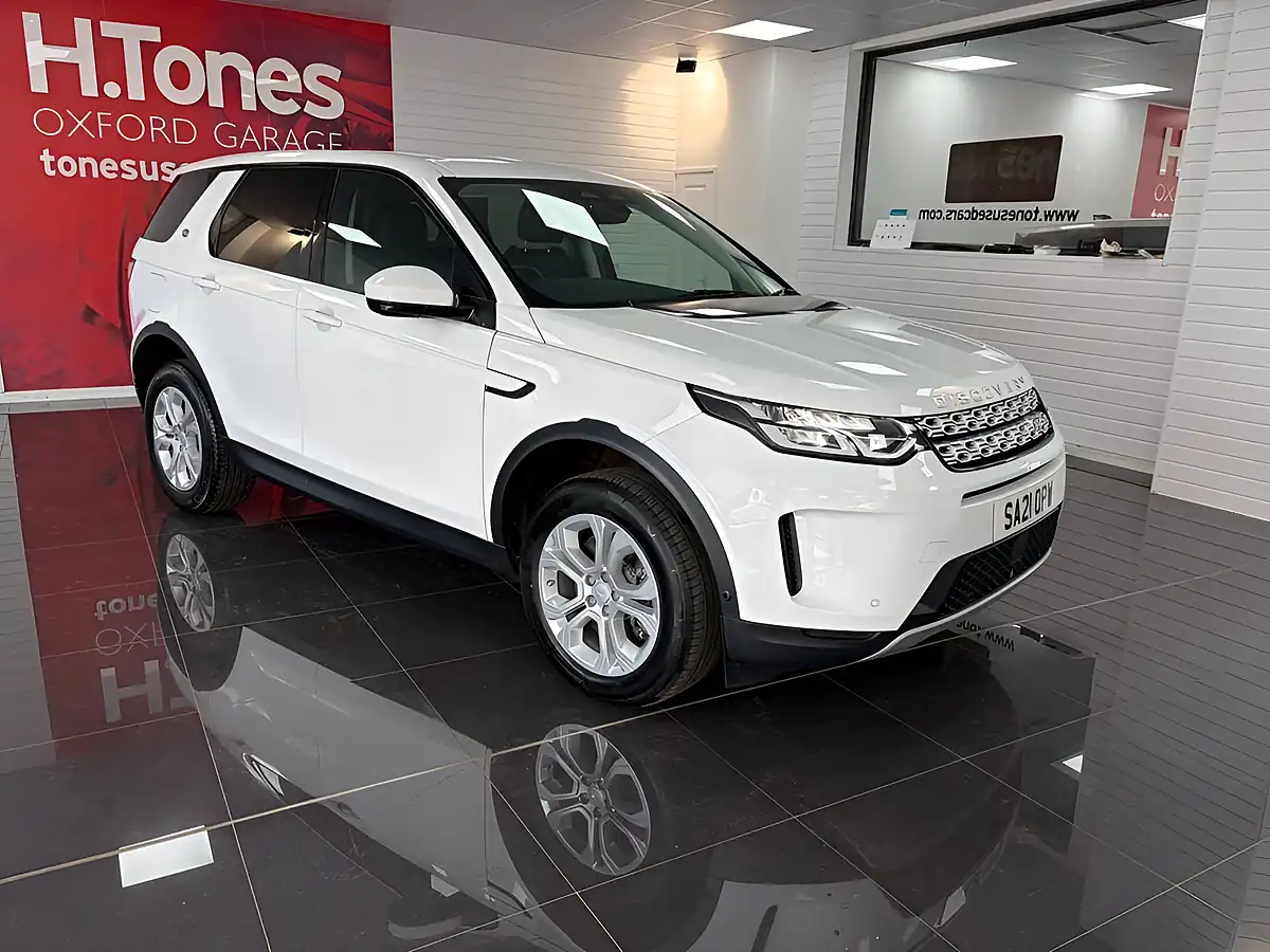 Used 2021 Land Rover Discovery Sport S White - Interior and Exterior details 2