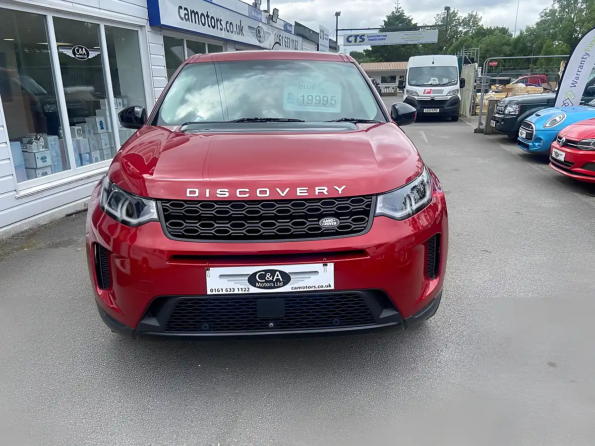 Used 2021 Land Rover Discovery Sport Se Red - Interior and Exterior details 2