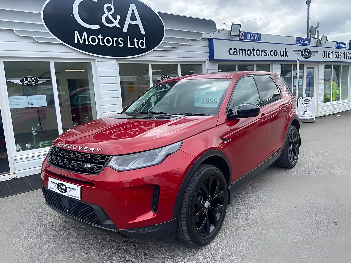 Used 2021 Land Rover Discovery Sport Se Red - Interior and Exterior details 3