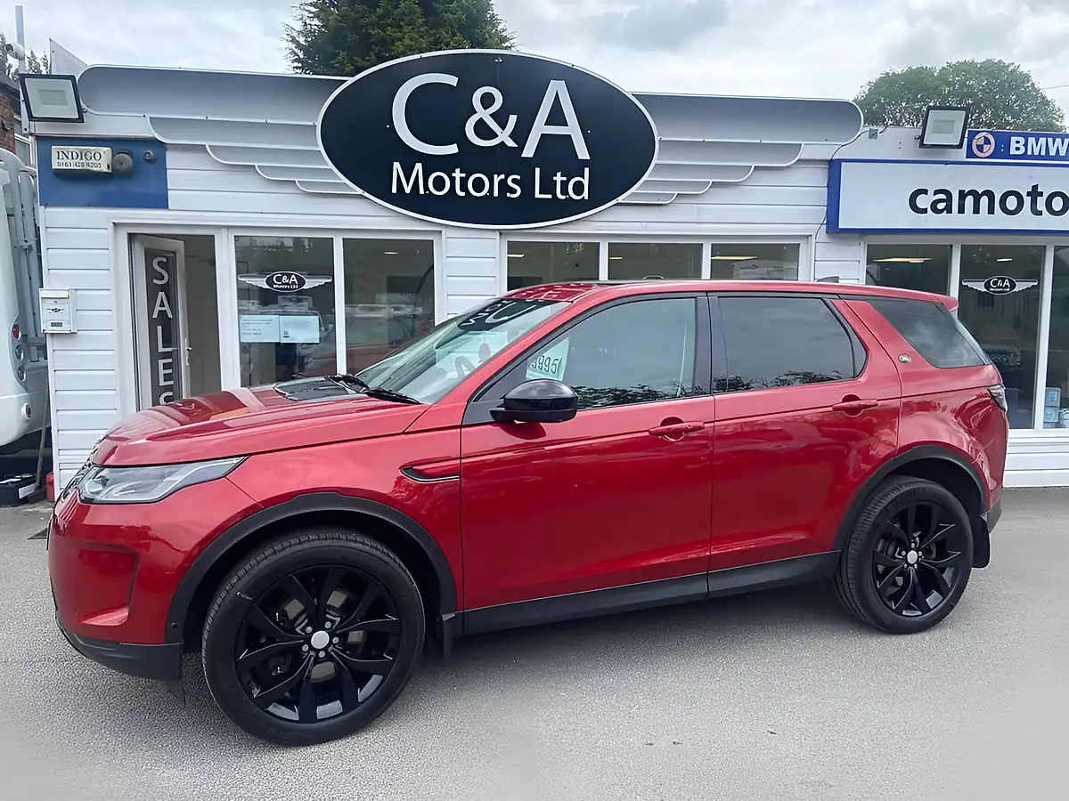 Used 2021 Land Rover Discovery Sport Se Red - Interior and Exterior details 4