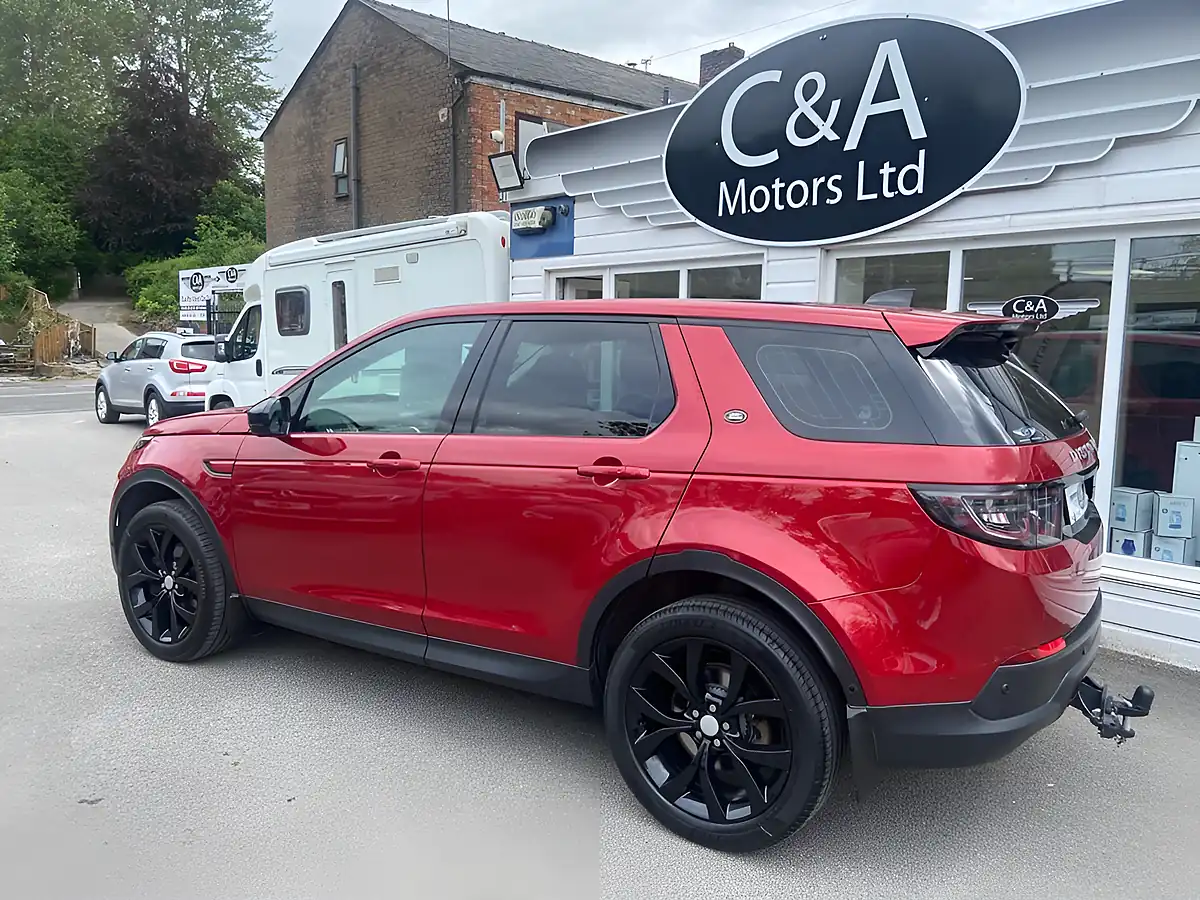 Used 2021 Land Rover Discovery Sport Se Red - Interior and Exterior details 5