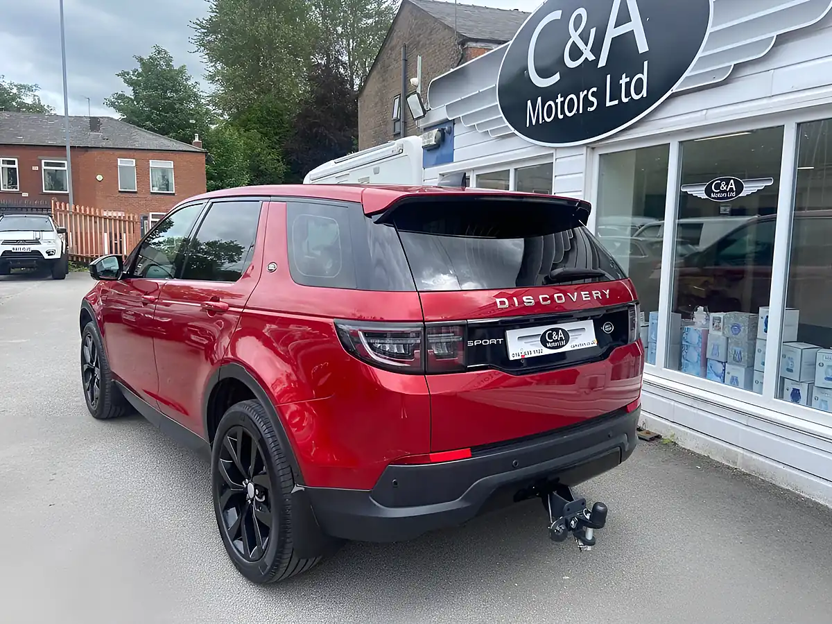 Used 2021 Land Rover Discovery Sport Se Red - Interior and Exterior details 6