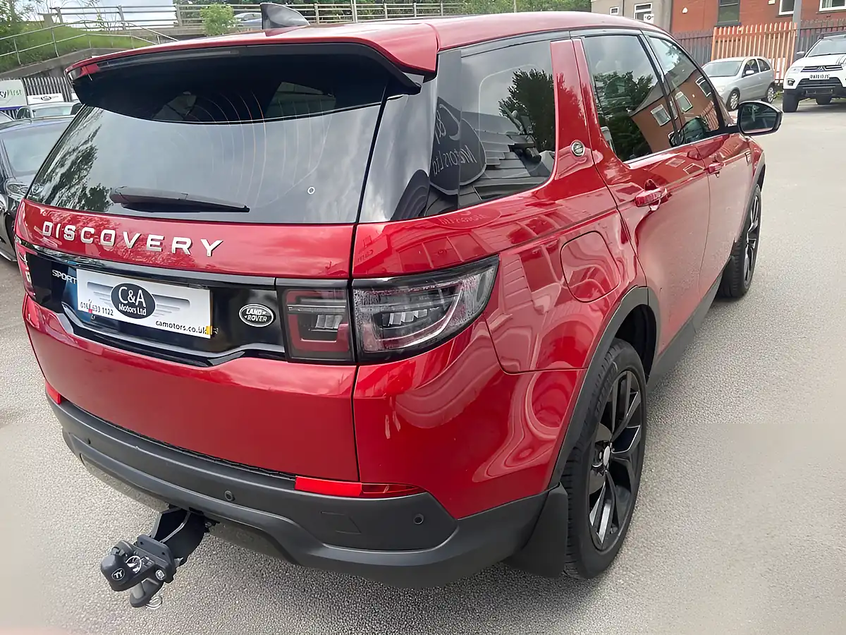Used 2021 Land Rover Discovery Sport Se Red - Interior and Exterior details 8