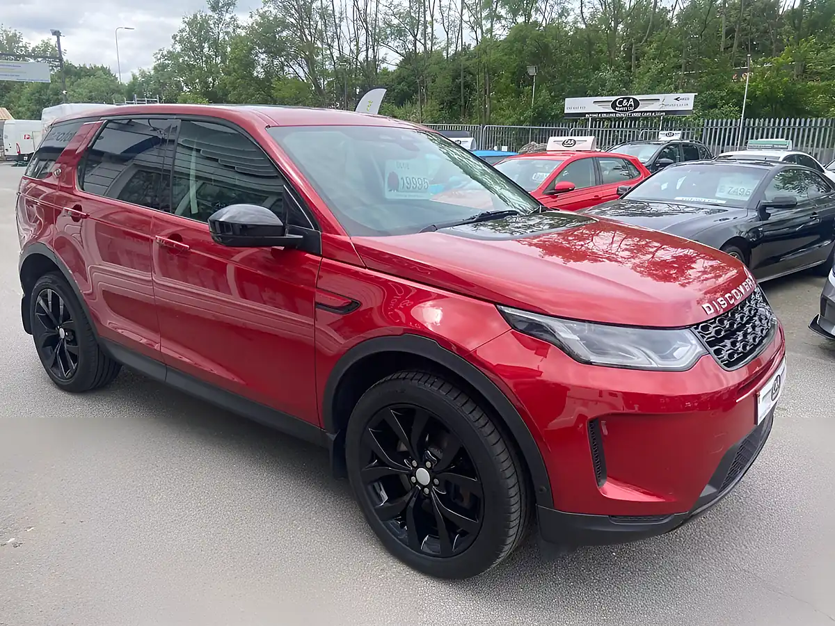 Used 2021 Land Rover Discovery Sport Se Red - Interior and Exterior details 9