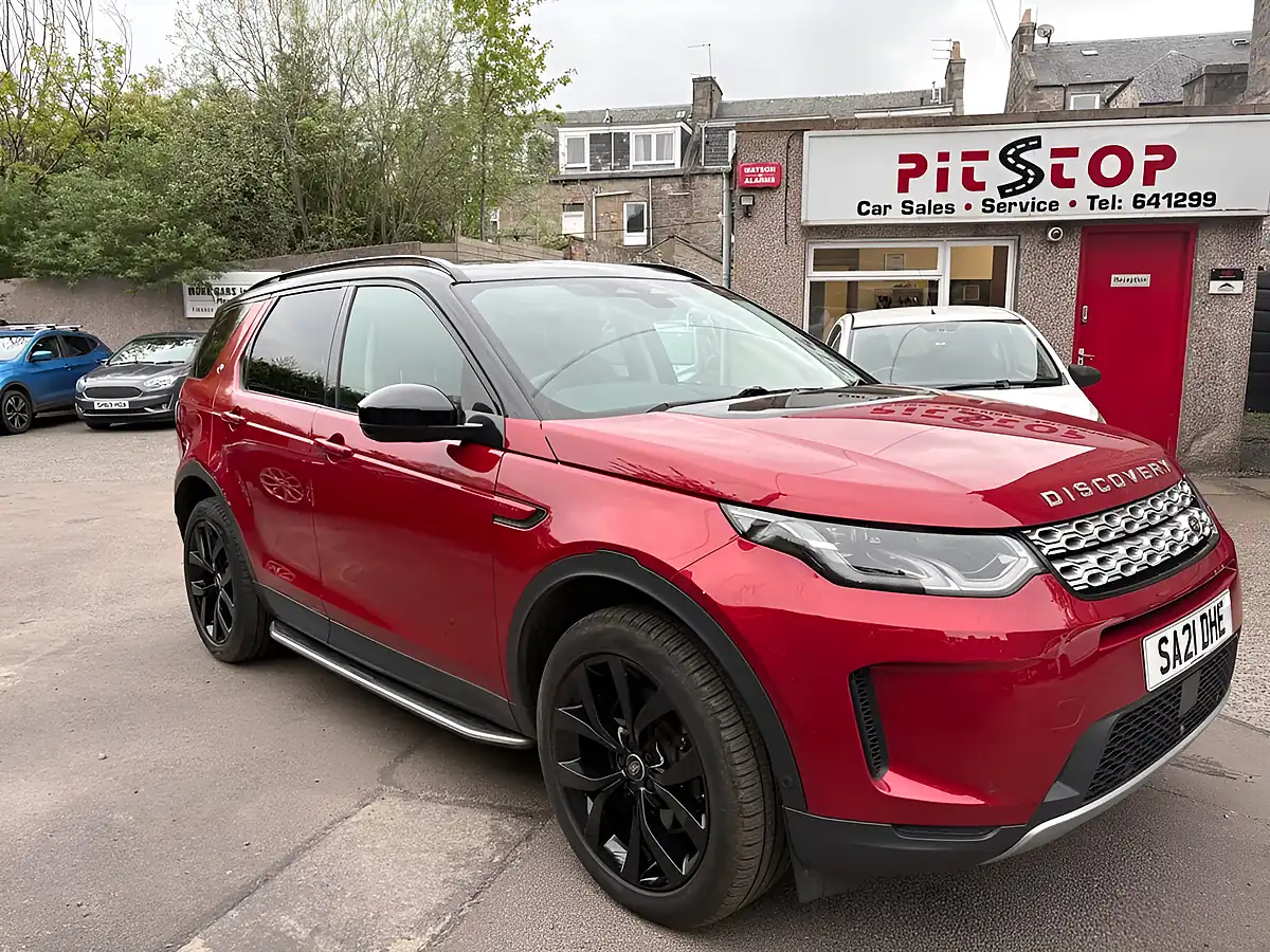 Used 2021 Land Rover Discovery Sport Se Red - Interior and Exterior details 10