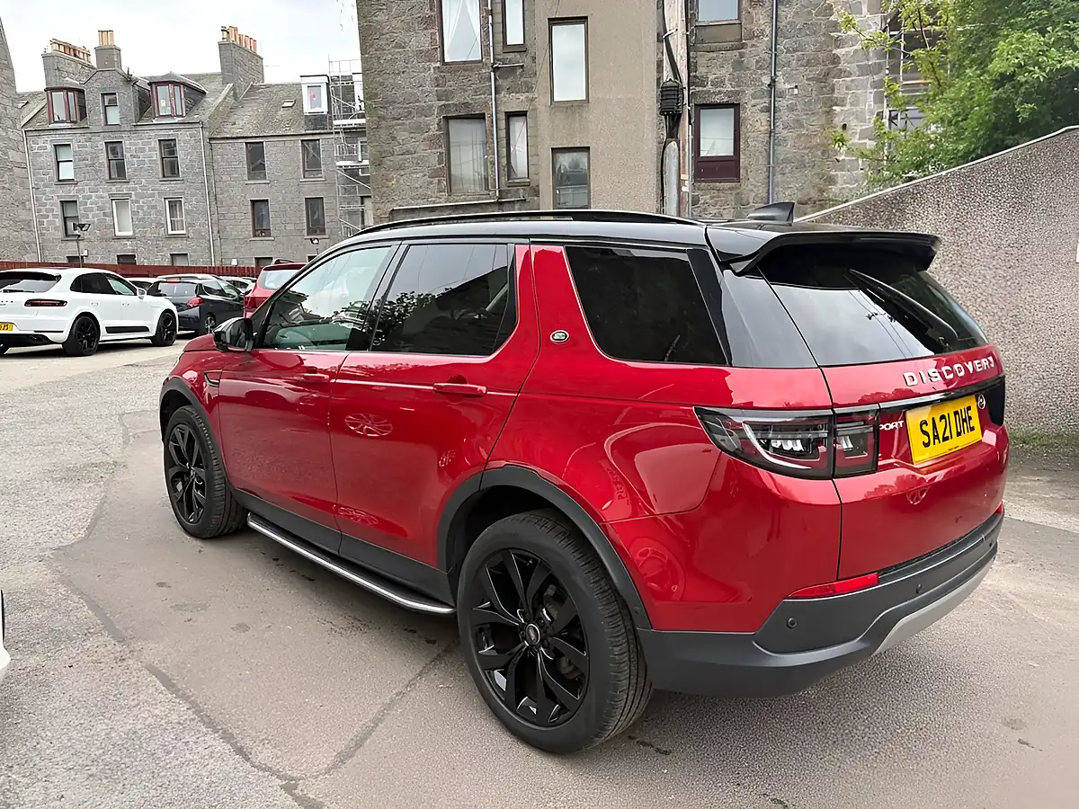 Used 2021 Land Rover Discovery Sport Se Red - Interior and Exterior details 13