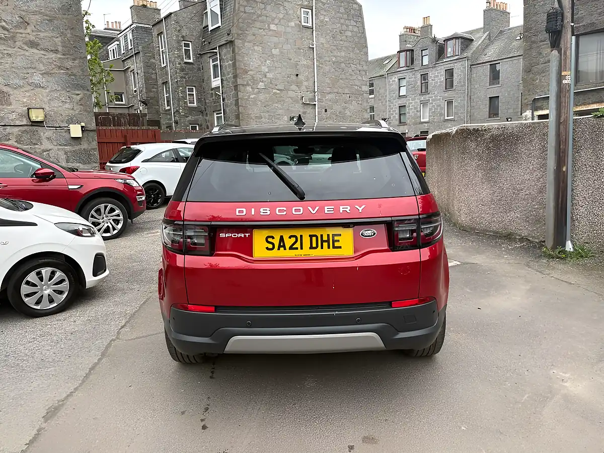 Used 2021 Land Rover Discovery Sport Se Red - Interior and Exterior details 14