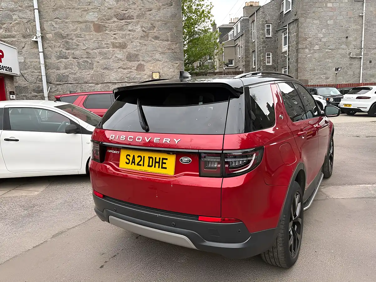 Used 2021 Land Rover Discovery Sport Se Red - Interior and Exterior details 15