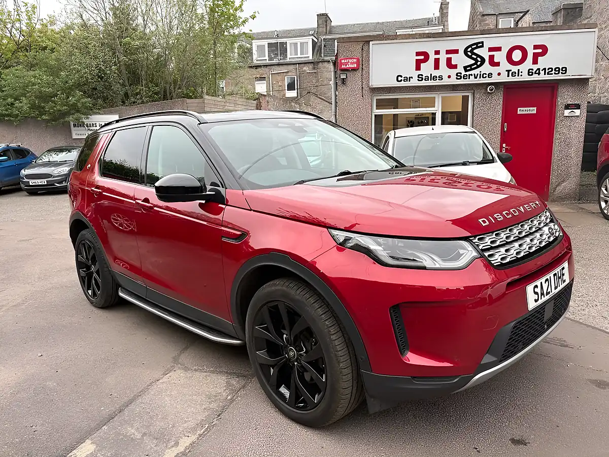 Used 2021 Land Rover Discovery Sport Se Red - Interior and Exterior details 2