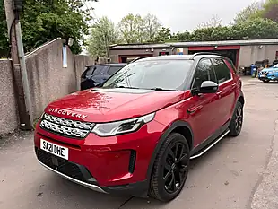 Used 2021 Land Rover Discovery Sport Se Red - Interior and Exterior details 3