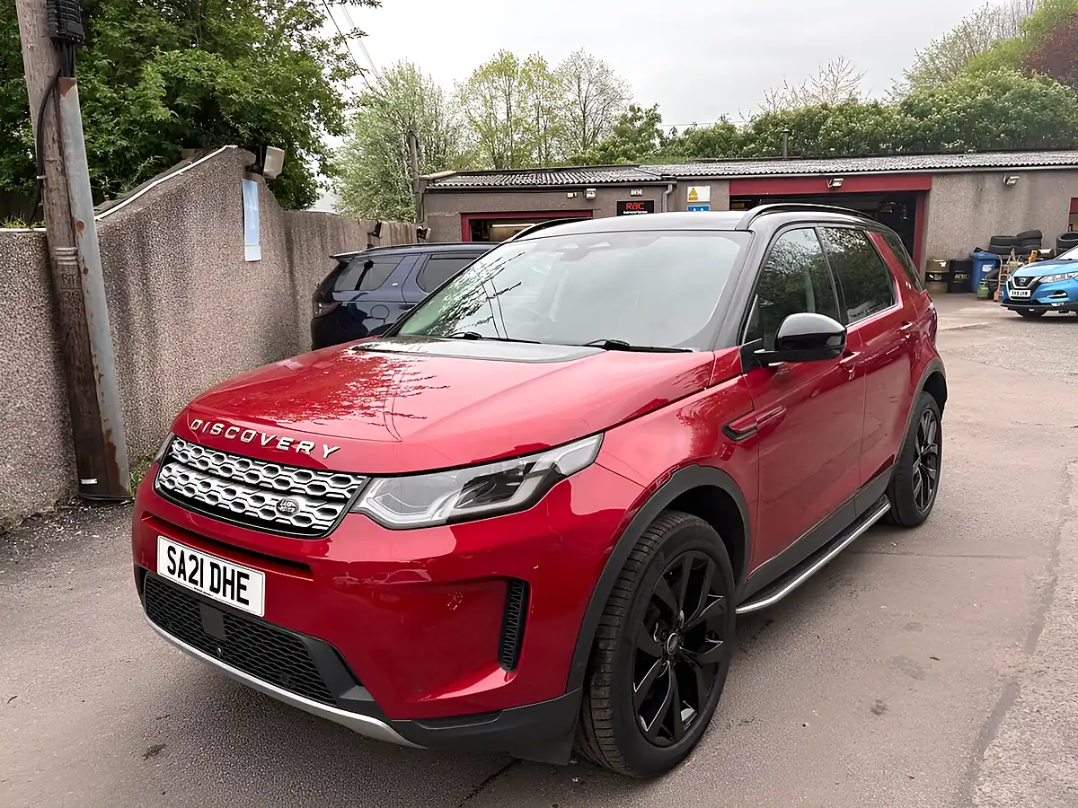 Used 2021 Land Rover Discovery Sport Se Red - Interior and Exterior details 3