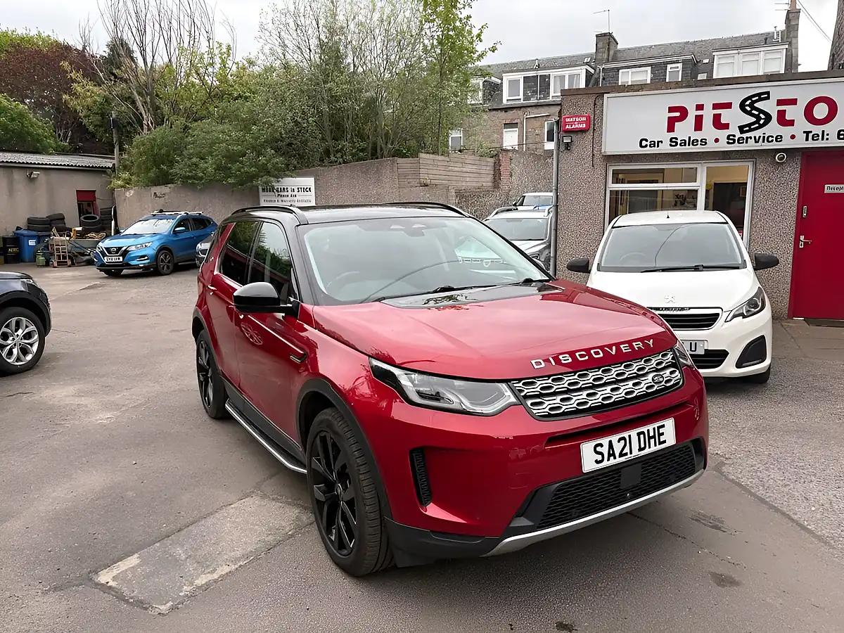 Used 2021 Land Rover Discovery Sport Se Red - Interior and Exterior details 4