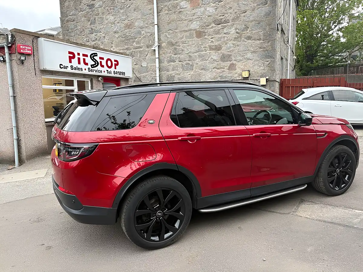 Used 2021 Land Rover Discovery Sport Se Red - Interior and Exterior details 7