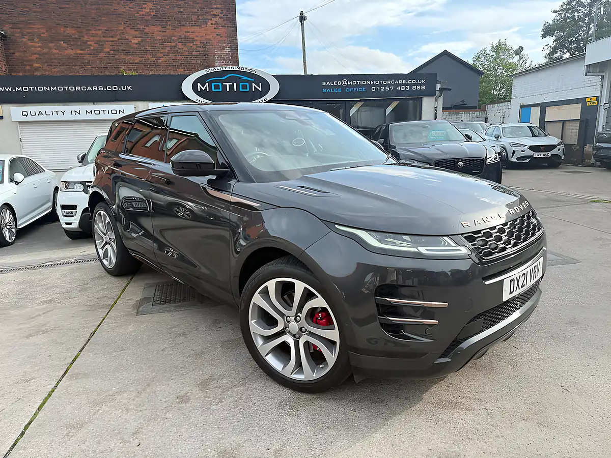 Used 2021 Land Rover Range Rover Evoque Autobiography Grey - Front View