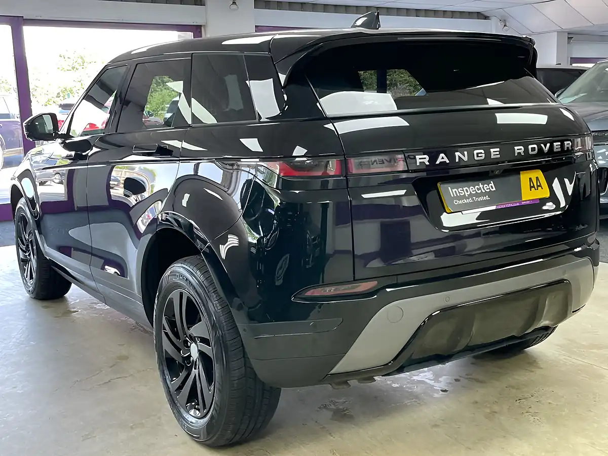 Used 2021 Land Rover Range Rover Evoque Black - Interior and Exterior details 8