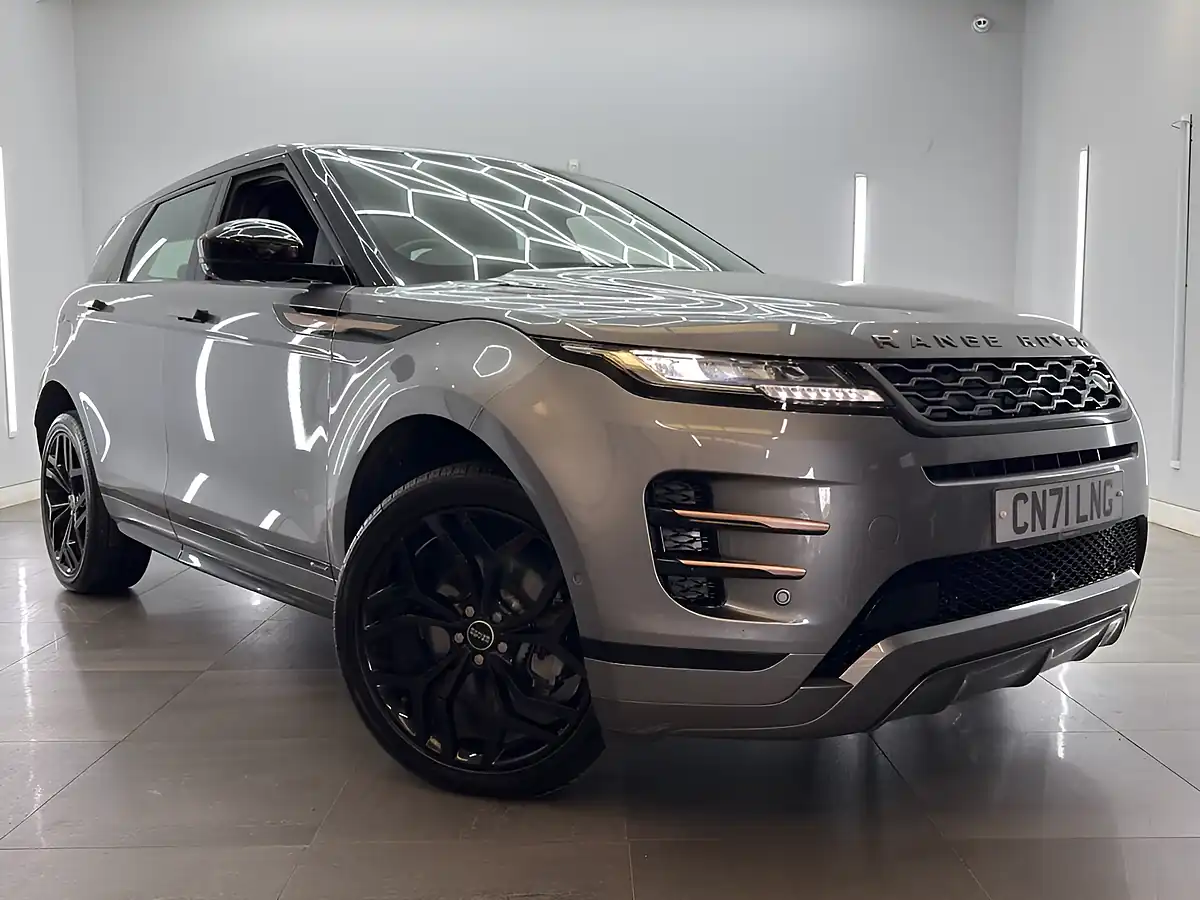 Used 2021 Land Rover Range Rover Evoque R-Dynamic Eiger Grey - Front View