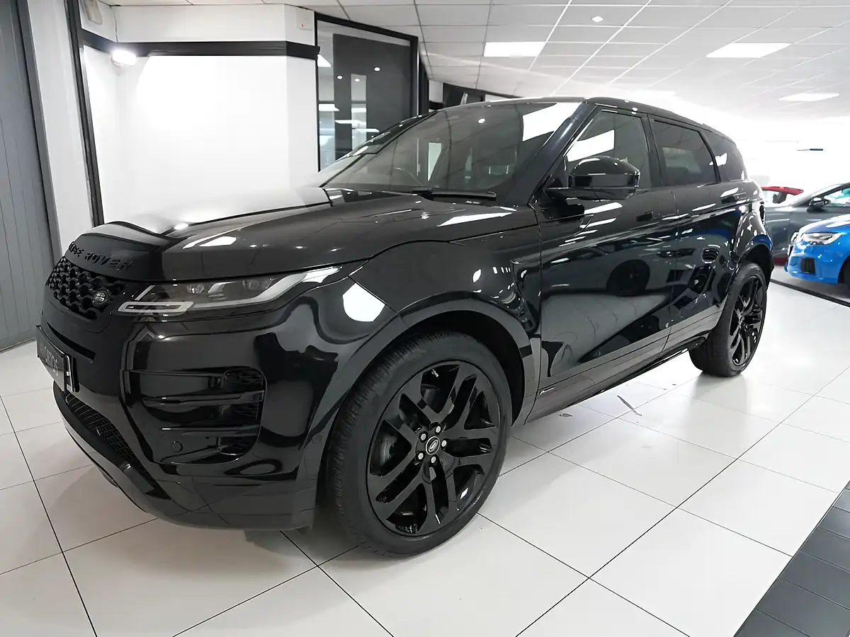 Used 2021 Land Rover Range Rover Evoque R-Dynamic Hse Black - Interior and Exterior details 4