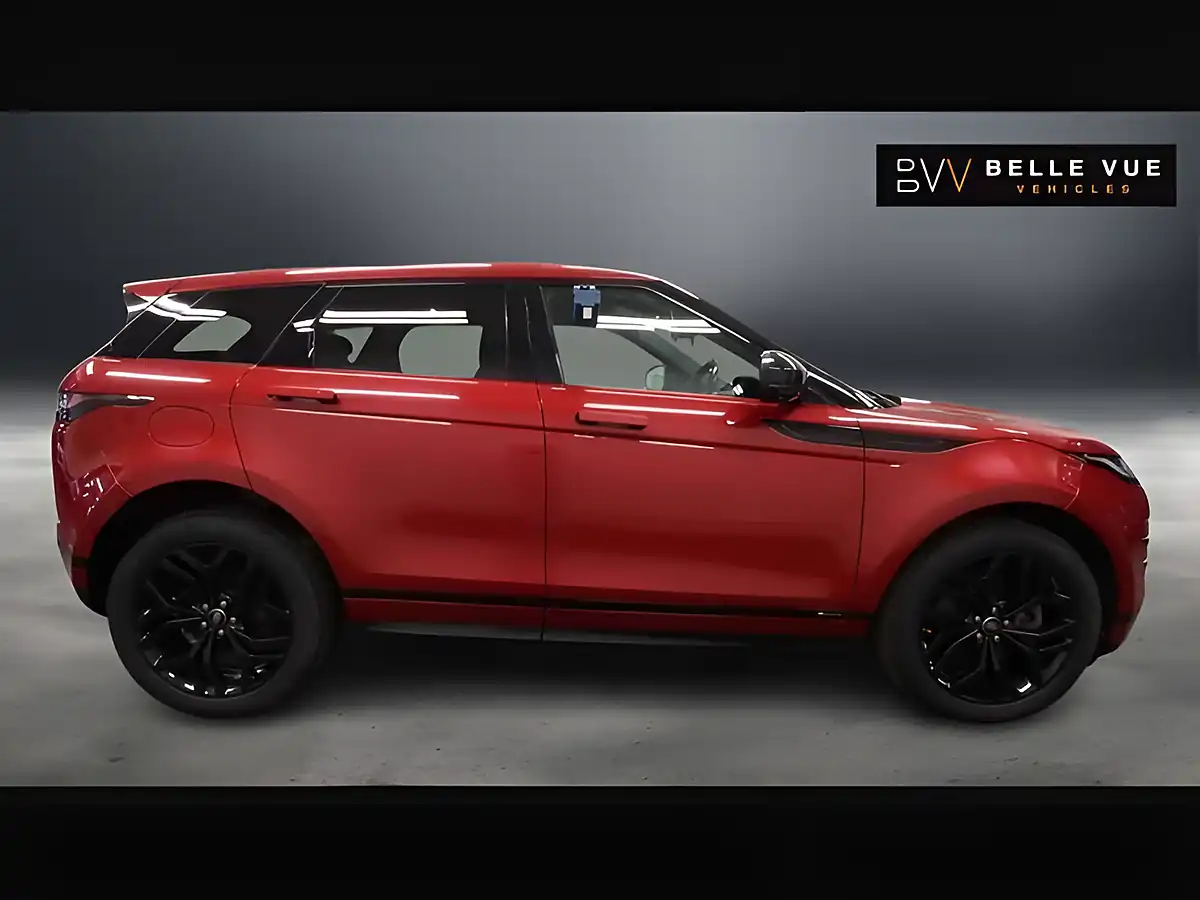 Used 2021 Land Rover Range Rover Evoque R-Dynamic Hse Red - Interior and Exterior details 2
