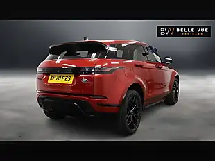 Used 2021 Land Rover Range Rover Evoque R-Dynamic Hse Red - Interior and Exterior details 4
