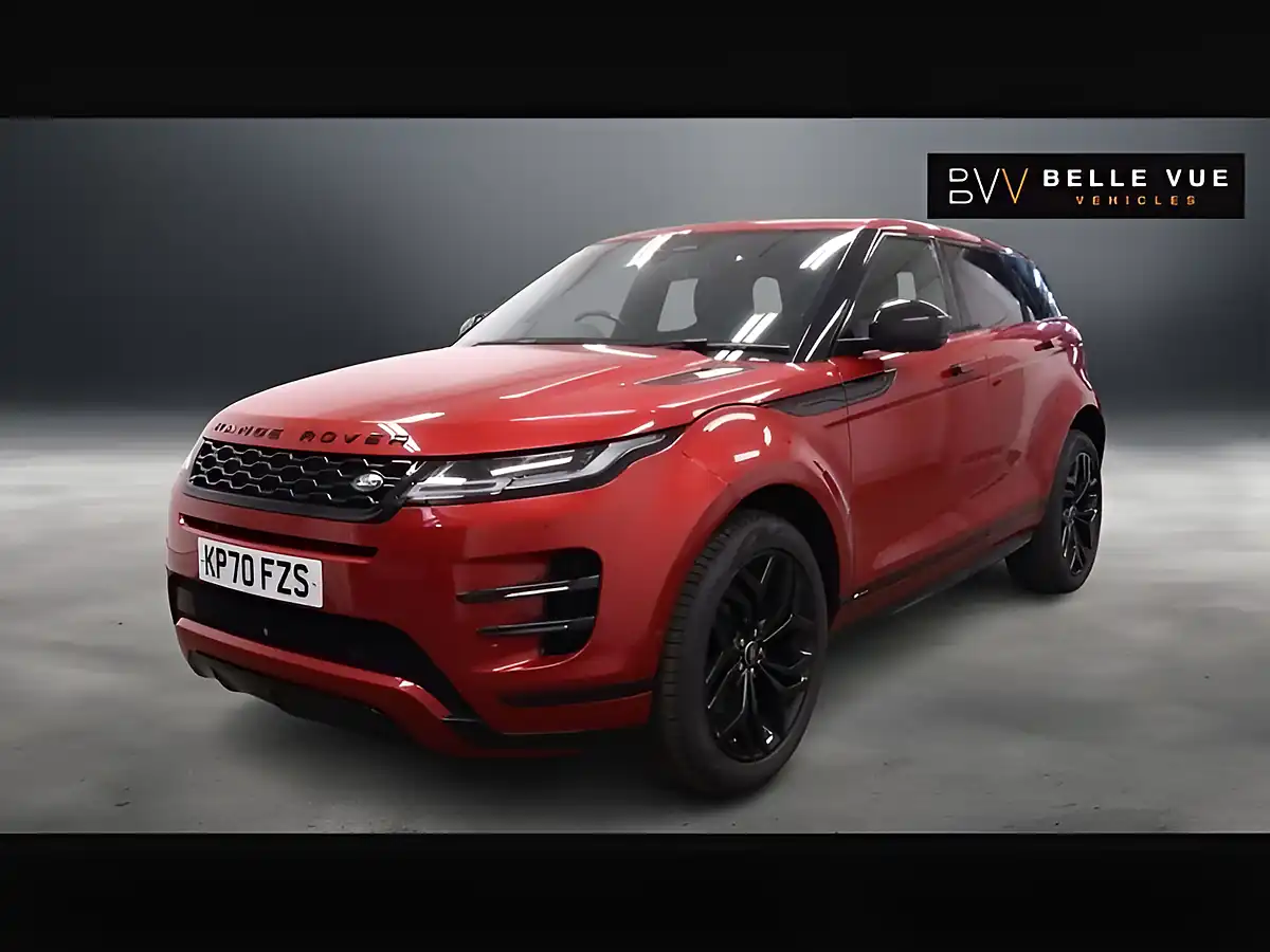 Used 2021 Land Rover Range Rover Evoque R-Dynamic Hse Red - Interior and Exterior details 5