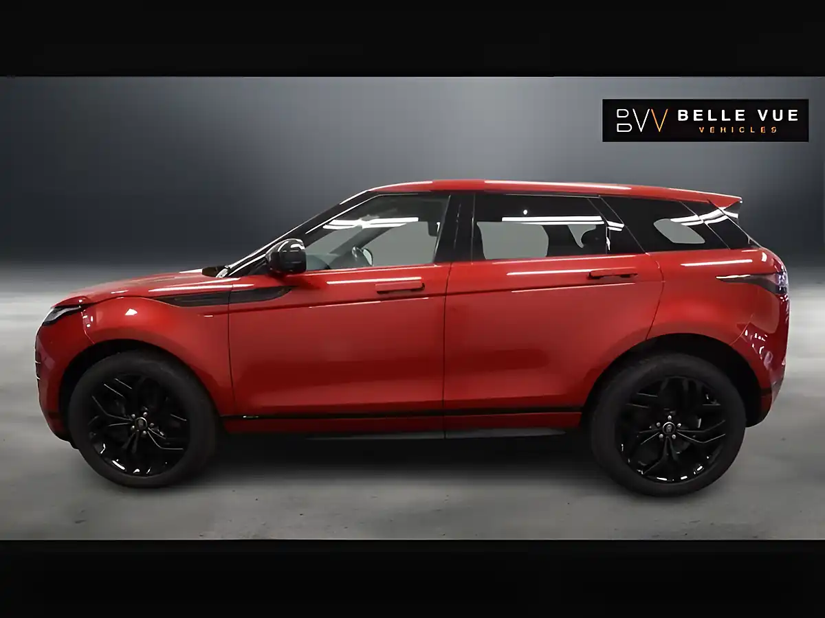 Used 2021 Land Rover Range Rover Evoque R-Dynamic Hse Red - Interior and Exterior details 7
