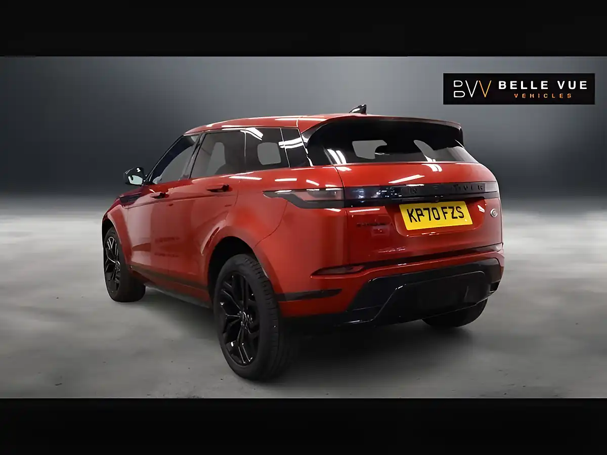 Used 2021 Land Rover Range Rover Evoque R-Dynamic Hse Red - Interior and Exterior details 8