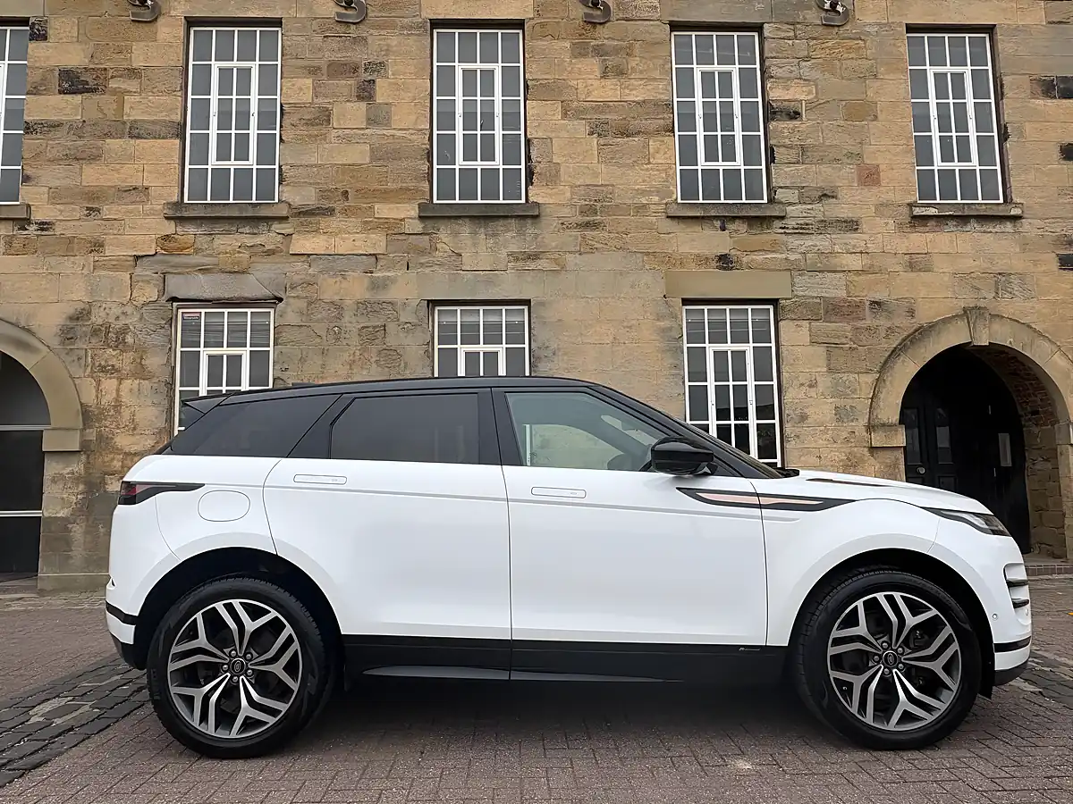 Used 2021 Land Rover Range Rover Evoque R-Dynamic Hse White - Interior and Exterior details 11