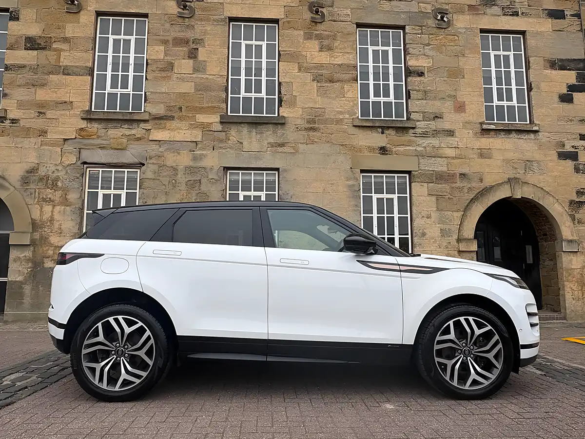 Used 2021 Land Rover Range Rover Evoque R-Dynamic Hse White - Interior and Exterior details 12