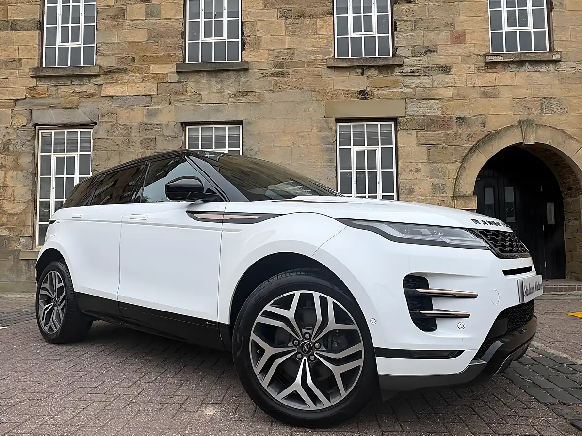 Used 2021 Land Rover Range Rover Evoque R-Dynamic Hse White - Interior and Exterior details 5