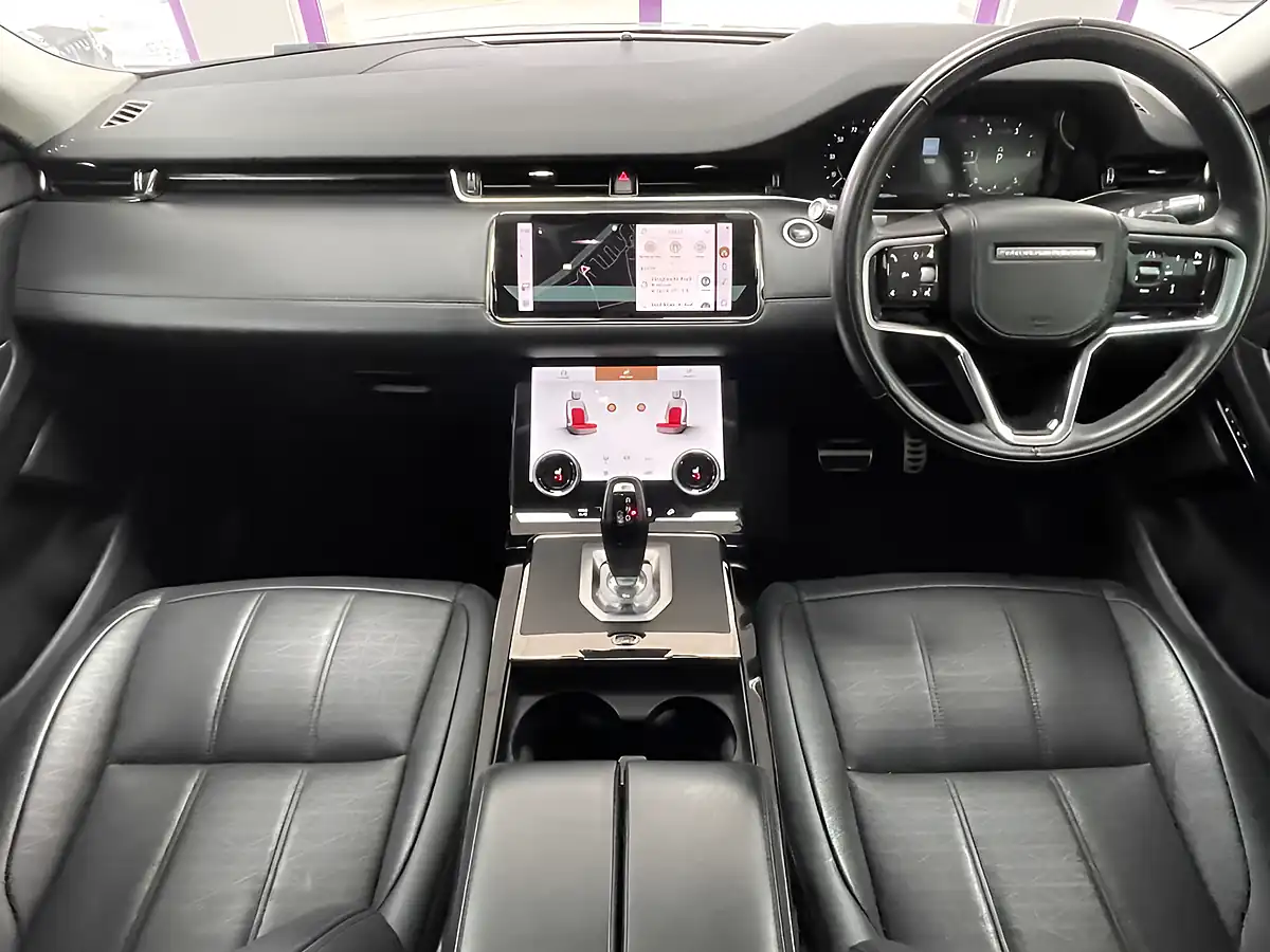 Used 2021 Land Rover Range Rover Evoque R-Dynamic Hse White - Interior and Exterior details 2