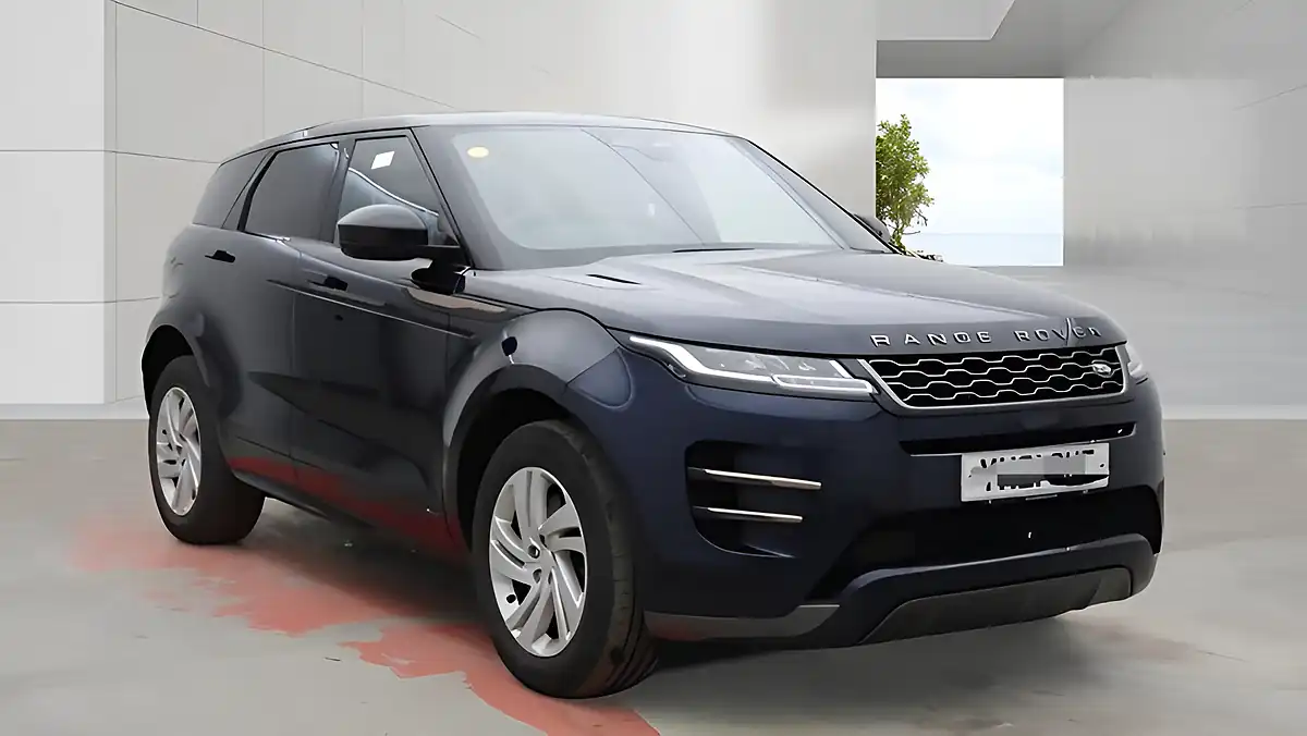 Used 2021 Land Rover Range Rover Evoque R-Dynamic S Blue - Front View