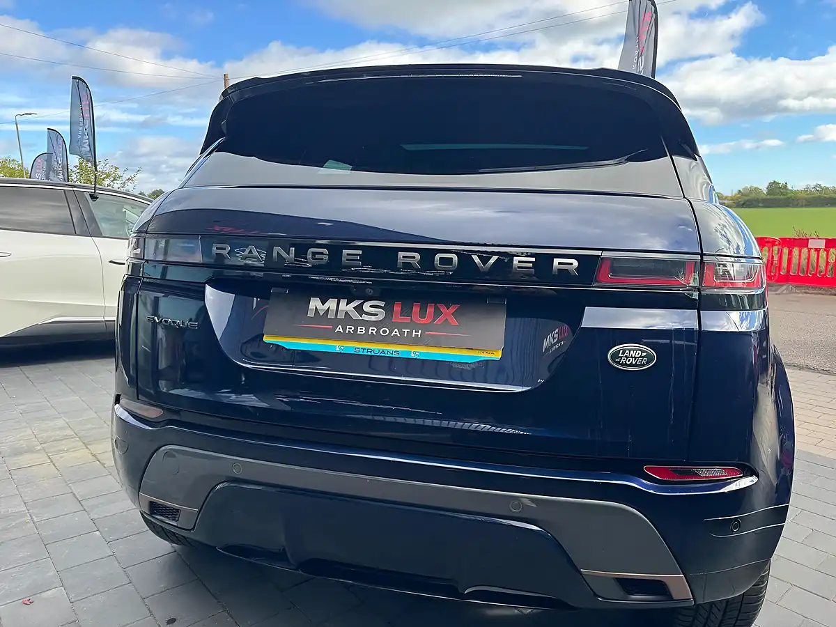 Used 2021 Land Rover Range Rover Evoque R-Dynamic S Blue - Interior and Exterior details 5