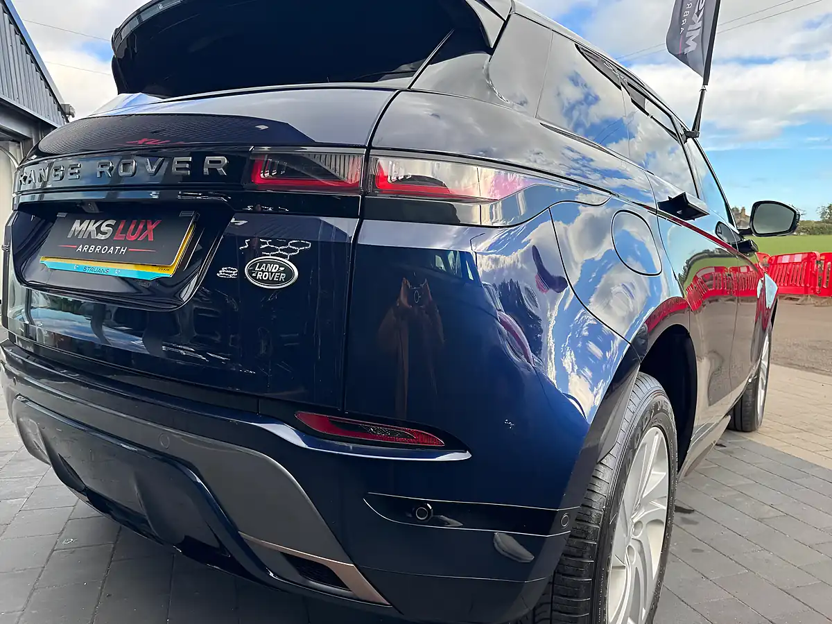 Used 2021 Land Rover Range Rover Evoque R-Dynamic S Blue - Interior and Exterior details 7