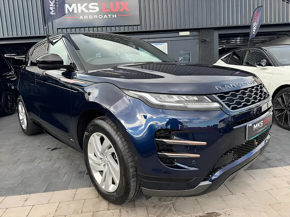 Used 2021 Land Rover Range Rover Evoque R-Dynamic S Blue - Interior and Exterior details 8