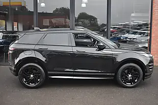 Used 2021 Land Rover Range Rover Evoque R-Dynamic S Santorini Black - Interior and Exterior details 10