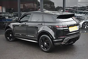Used 2021 Land Rover Range Rover Evoque R-Dynamic S Santorini Black - Interior and Exterior details 2
