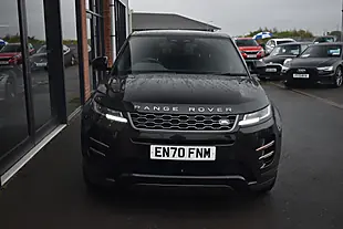 Used 2021 Land Rover Range Rover Evoque R-Dynamic S Santorini Black - Interior and Exterior details 3