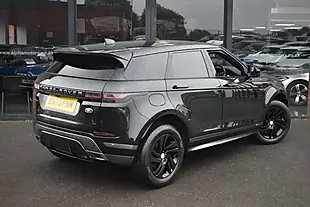 Used 2021 Land Rover Range Rover Evoque R-Dynamic S Santorini Black - Interior and Exterior details 5